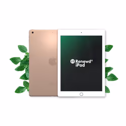 Renewd iPad 6 WiFi + 4G Gold 128GB, 24.6 cm (9.7"), 2048 x 1536 pixels, 128 GB, iOS 11, 478 g, Gold
