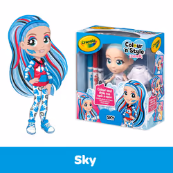Crayola Colour'n'Style Friends Sky