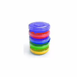 CRAYOLA Paint-sation: No-Spill Paint Pots (Pack of 5) | No-Spill Painting Kit | Ideal for Kids Aged 3+