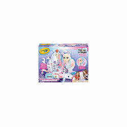CRAYOLA Colour 'n' Style Mermaid Friends: Hair Braiding Salon Playset | Colour & Style Your Own Mermaid, Again and Again! (In ...
