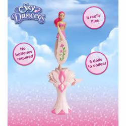 Sky Dancers FUNCHSIA FANTASY Flying Doll