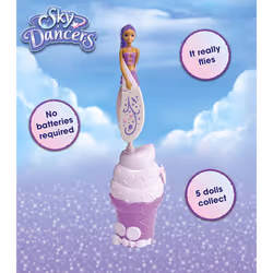 Sky Dancers PURPLE LICIOUS  Flying Doll
