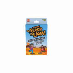 The Original The Floor is Lava! Rock Rumble Card Game - Matching Stacking Card Game 2-4 Players, Ages 5 and Up