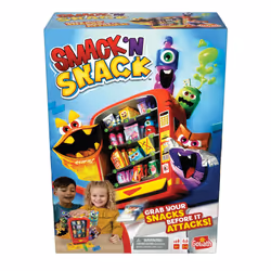 Goliath Smack 'N Snack Game - Collect Snacks from Vending Machine Before Monsters Attack! - Ages 4 and Up  2-4 Players