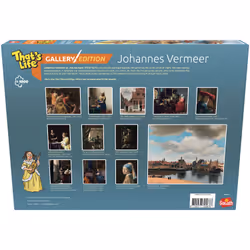 Goliath That´s Life Gallery Edition Johannes Vermeer '23 Jigsaw puzzle 1000 pc(s) Art