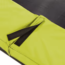 EXIT Silhouette ground trampoline 153x214cm with safety net - green - Additional view 8