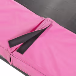 EXIT Silhouette ground trampoline 153x214cm with safety net - pink - Additional view 8