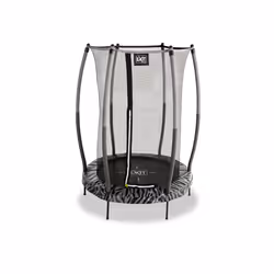 EXIT Tiggy junior trampoline with safety ø140cm - black/grey