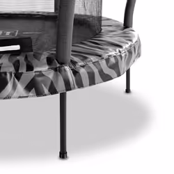 EXIT Tiggy junior trampoline with safety ø140cm - black/grey