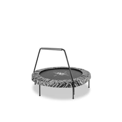 EXIT Tiggy junior trampoline with bar ø140cm - black/grey