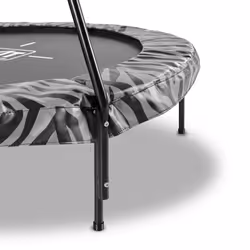 EXIT Tiggy junior trampoline with bar ø140cm - black/grey