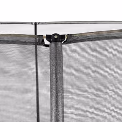 EXIT Black Edition inground trampoline ø366cm with safety net - black - Additional view 4