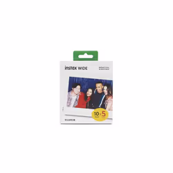WIDE instant film 50 shot pack, White Border, suitable for all instax WIDE cameras and printers