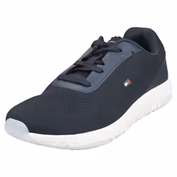 Tommy Hilfiger Lightweight Techmesh Flag Mens Casual Trainers in Desert Sky - 6.5 UK
