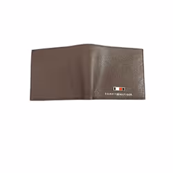 Tommy Hilfiger Business Cards and Coin Pocket Wallet Brown