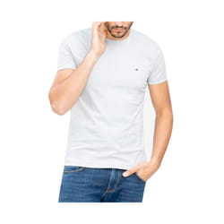 Tommy Hilfiger 10839 Mens T Shirts - Grey, S