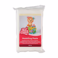 Modelling Paste White: Perfect for Modelling Figures, Cake Toppers and Ruffles. Strong, Smooth and Pliable. Halal, Kosher and ...