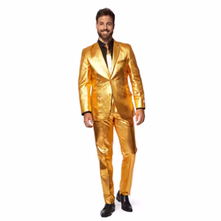 ) Mr. Groovy Gold Men's Costume Opposuits - S (EU 46