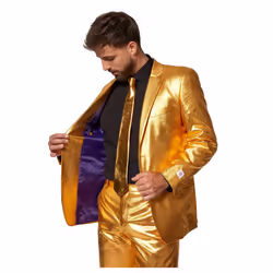) Mr. Groovy Gold Men's Costume Opposuits - S (EU 46