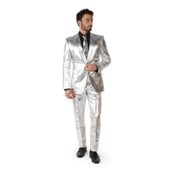 ) Mr. Shiny Silver Men's Costume Opposuits - L (EU 54