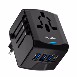 Voomy Travel Y20, Universal, Universal, Type C (Europlug), Type G (UK), Type A, Type B, Type I (AU), Type C, Type G (UK), Typ ...