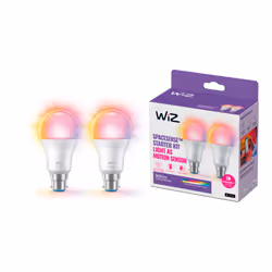 WiZ Bulb 60 W A60 B22 x2