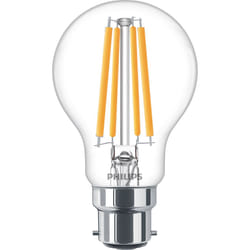 Philips Filament Bulb Clear 60W A60 B22