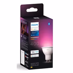 Philips Hue White and colour ambience GU10 Smart lighting spot 4.2 W