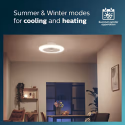 Philips Amigo Fan Ceiling Light 60+25 W - Additional view 4