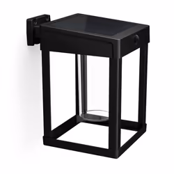 Philips Camill Wall Light 1.4W, Outdoor wall lighting, Black, Plastic, IP44, Facade, Garden, Patio, III