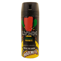 Lynx Africa and Marmite Deodorant and Bodyspray 150ml for All The Lovers