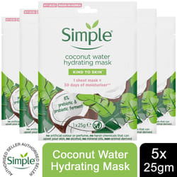 Simple Hydrating CoconutWater SheetMask