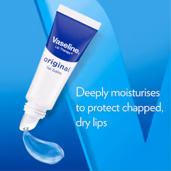 2x Vaseline Lip Therapy Lip Balm For Instant softness - Buy 2 - Original