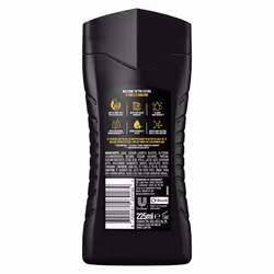 3pk of 225ml Lynx 12H Refreshing Gold Oud Wood & Vanilla Body wash