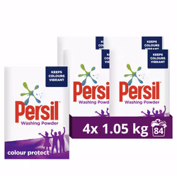 Colour Protect Washing Powder 100% recyclable pack for stain removal and colour protection 4x 1.05 kg (84 washes)