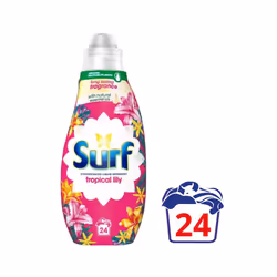 Surf Concentrated Liquid Detergent Tropical Lilly 24 Washes