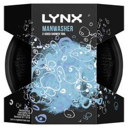2 Pack of Lynx Manwasher 2-Sided Shower Tool