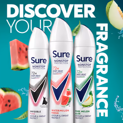 Sure Women 72H Nonstop Protection Deodorant - Uplift&Fresh-3PK