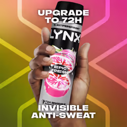 Lynx Anti-Perspirant Epic Fresh Deodorant, 6x200ml
