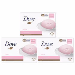 Dove Moisturising Beauty Cream Bar, 2x90g - Buy 3 - Pink