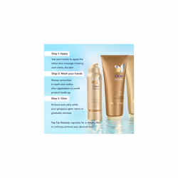 Summer Revived Medium to Dark Gradual Tanning Lotion for a gradual tan and natural, radiant glow nonâgreasy self-tan for all skin types 200Â ml