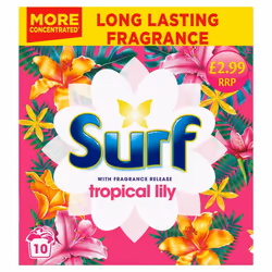 Surf LAUNDRY POWDER Tropical 500 G 10 Washes (Pack of 7)