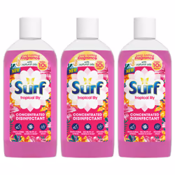 Surf Concentrated Disinfectant Cleaner, 240ml - Buy 3 - Tropical Lily