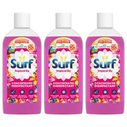 Surf Concentrated Disinfectant Cleaner, 240ml - Buy 3 - Tropical Lily