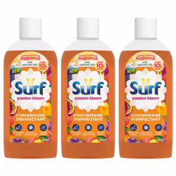 Surf Concentrated Disinfectant Cleaner, 240ml - Buy 3 - Passion Bloom