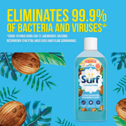 Surf Concentrated Disinfectant Cleaner, 240ml - Buy 3 - Coconut Bliss