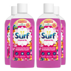 Surf Concentrated Disinfectant Cleaner, 240ml - Buy 4 - Tropical Lily