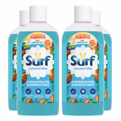 Surf Concentrated Disinfectant Cleaner, 240ml - Buy 4 - Coconut Bliss