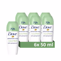 Advanced Care Go Fresh Cucumber Scent Anti-perspirant Deodorant pack of 6 with Triple Moisturising technology roll-on