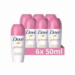Advanced Care Go Fresh Pomegranate Scent Anti-perspirant Deodorant pack of 6 with Triple Moisturising technology roll-on